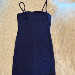 Forever 21 Bodycon Mini Navy Dress